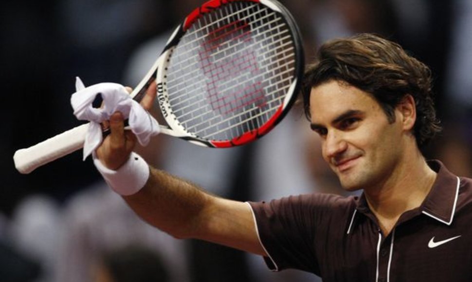 R.Federeris nesunkiai prasibrovė į turnyro Bazelyje ketvirtfinalį