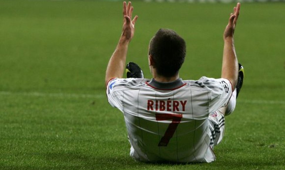 F.Ribery neberanda vietos Miuncheno komandoje