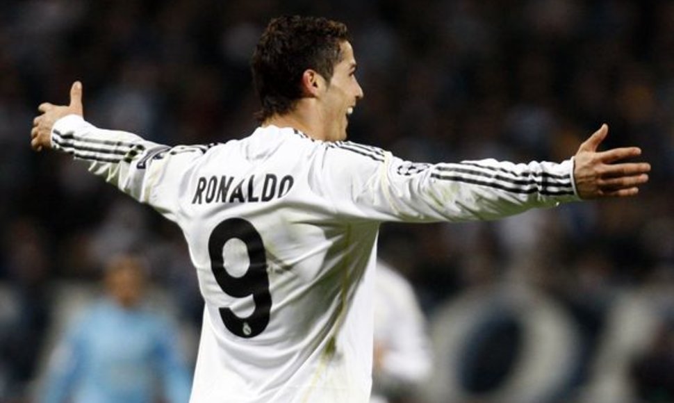 C.Ronaldo - greičiausias pasaulyje futbolininkas
