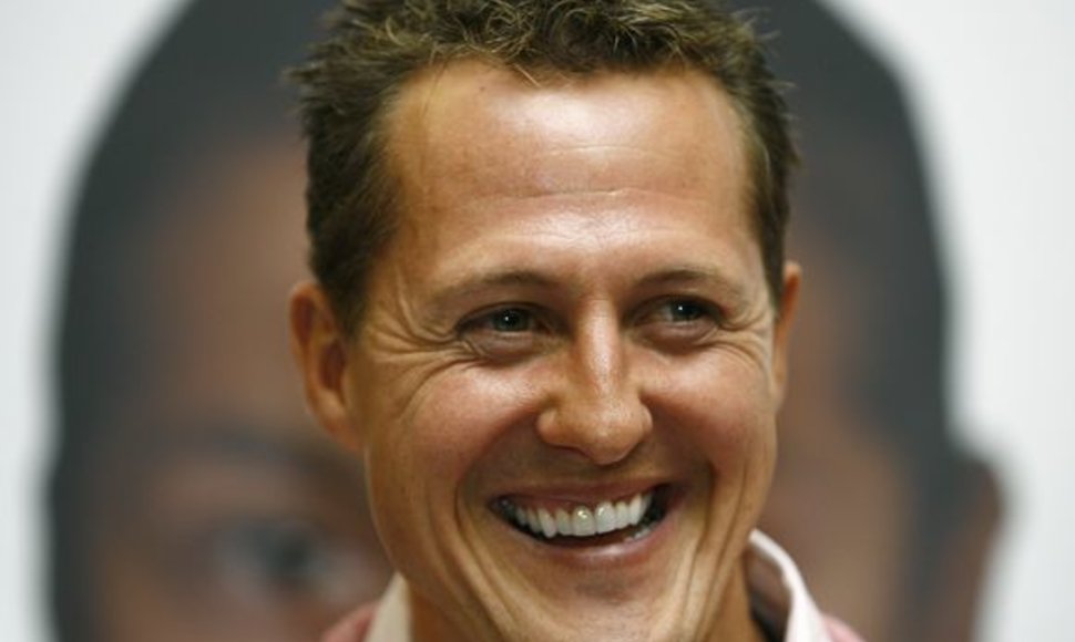 M.Schumacheris nusitaikė į aštuntą pasaulio čempiono vardą