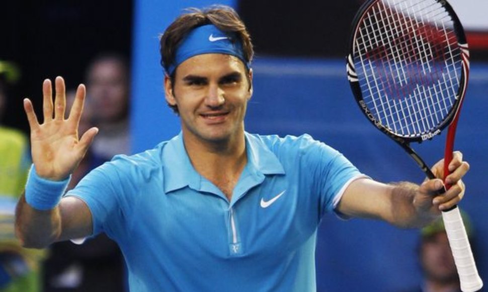 R.Federeris – Australijos pirmenybių pusfinalyje