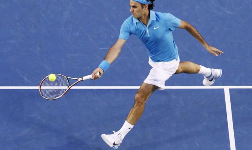 R.Federeris penktą kartą prasibrovė į Melburno turnyro finalą