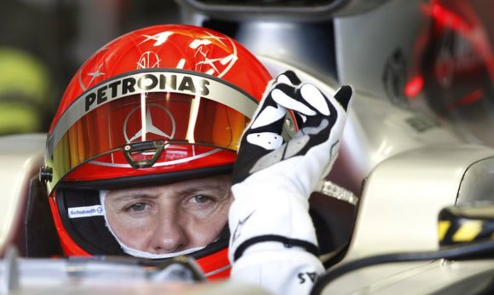 M.Schumacheris optimistiškai žvelgia į sezono praždią