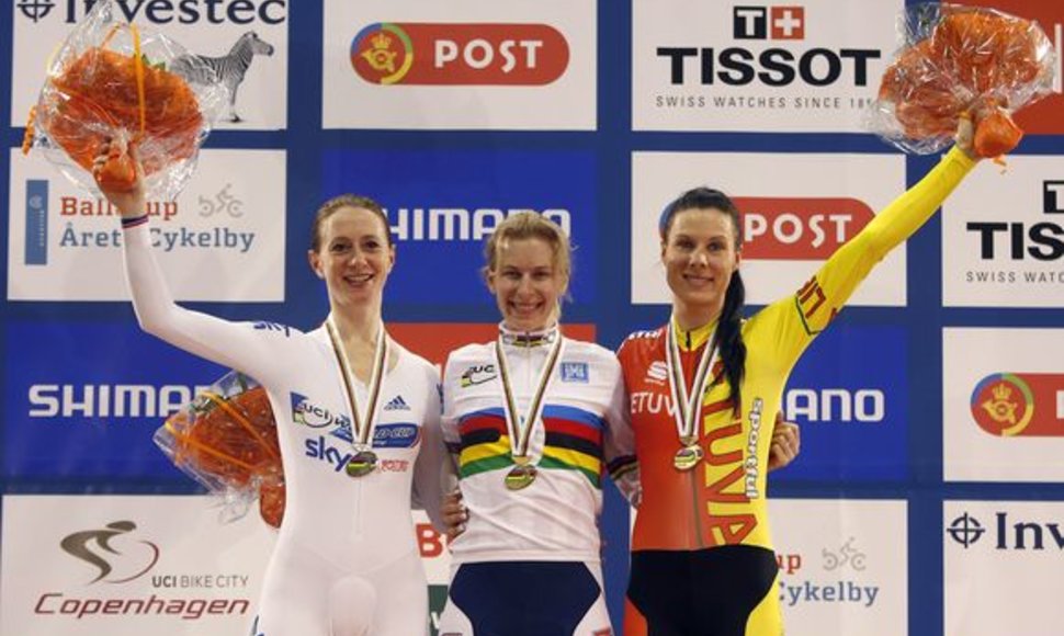 Vilija Sereikaitė (dešinėje) laimėjo pasaulio čempionato bronzą