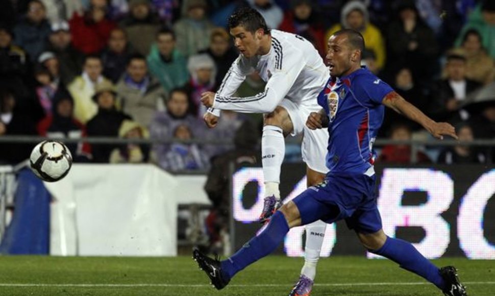 C.Ronaldo nugalėtojams pelnė du įvarčius