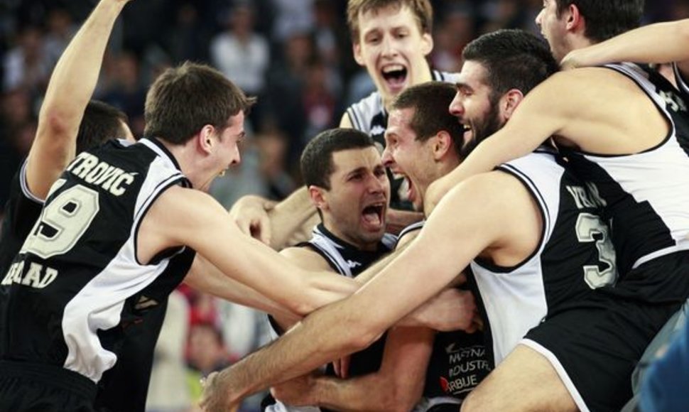 Belgrado krepšininkai išplėšė pergalę iš per anksti pradėjusių švęsti varžovų