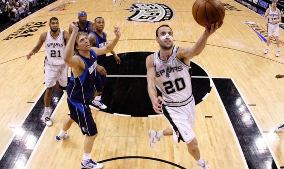 E.Ginobili nugalėtojams pelnė 26 ta&scaron;kus