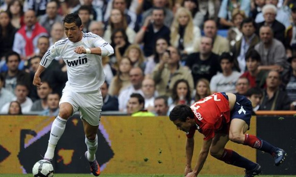 C.Ronaldo įmušė du įvarčius