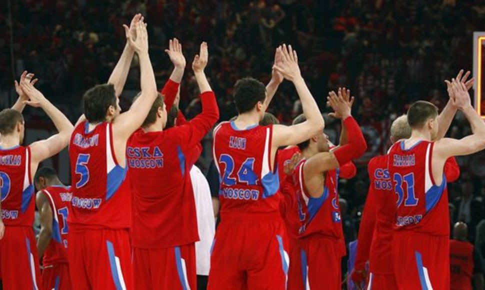 CSKA iškovojo pirmąją pergalę Eurolygoje