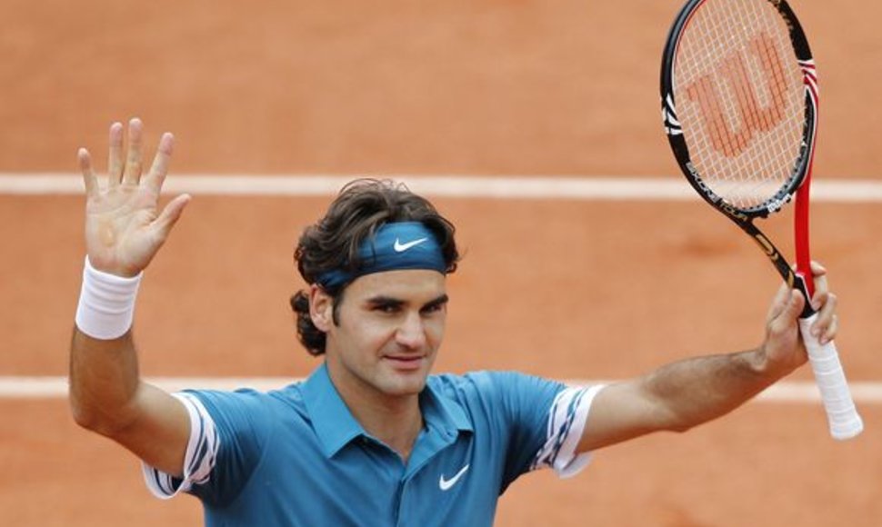 R.Federeris pergalingai baigė antrąjį varžybų ratą