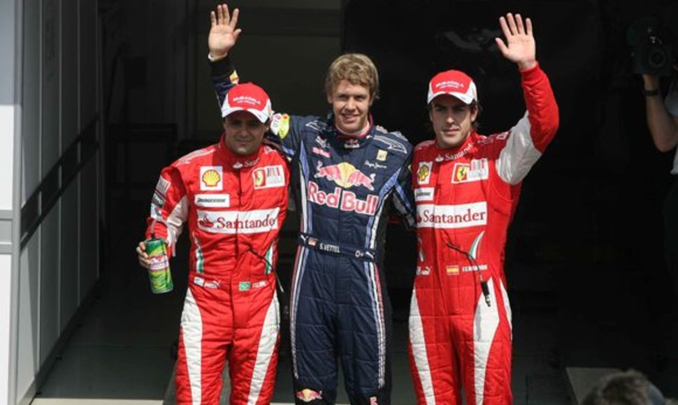 S.Vettelis savo gimtinėje startuos iš pirmosios pozicijos