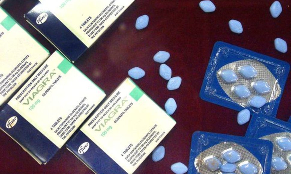 Viagra dažniausiai pastebima dviratininkų krepšiuose