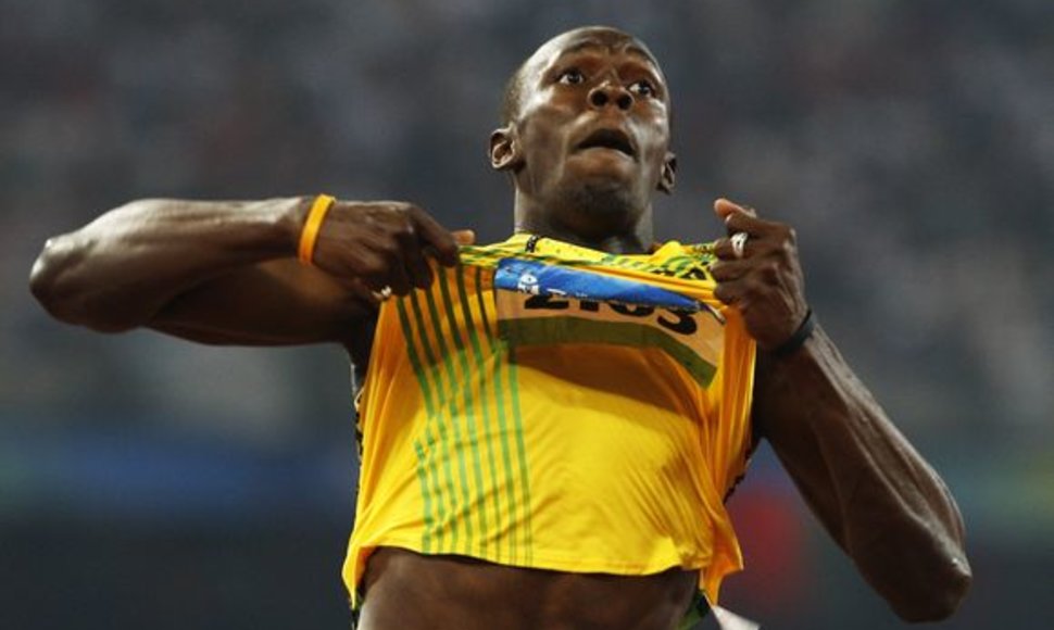 U.Boltas teigia, kad negalėtų nė lėkštės makaronų išvirti, nes gaminti nemoka.