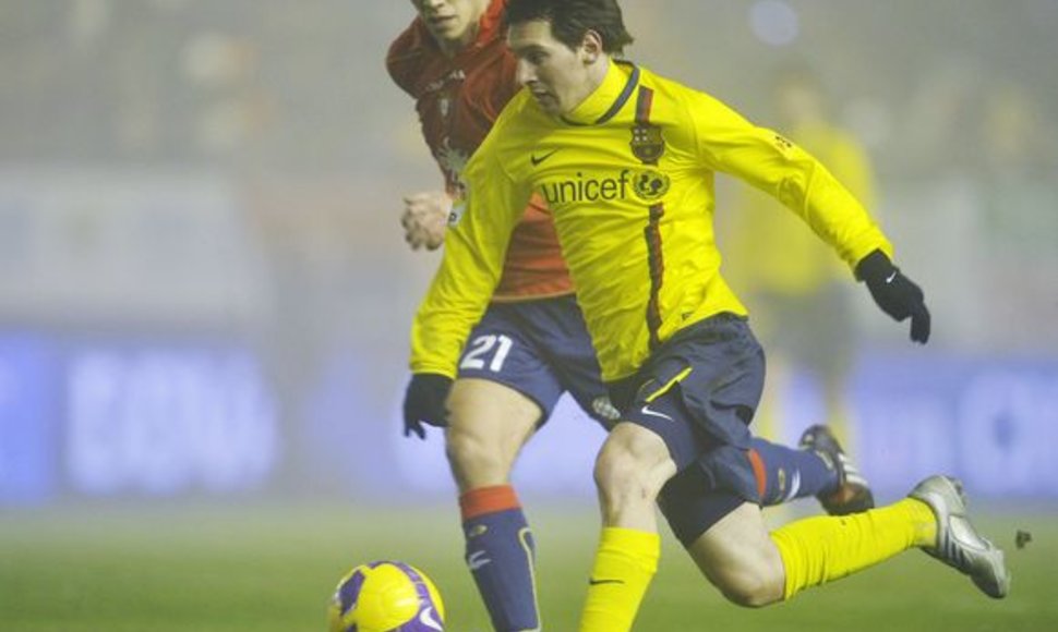 L.Messi - pergalingo įvarčio autorius