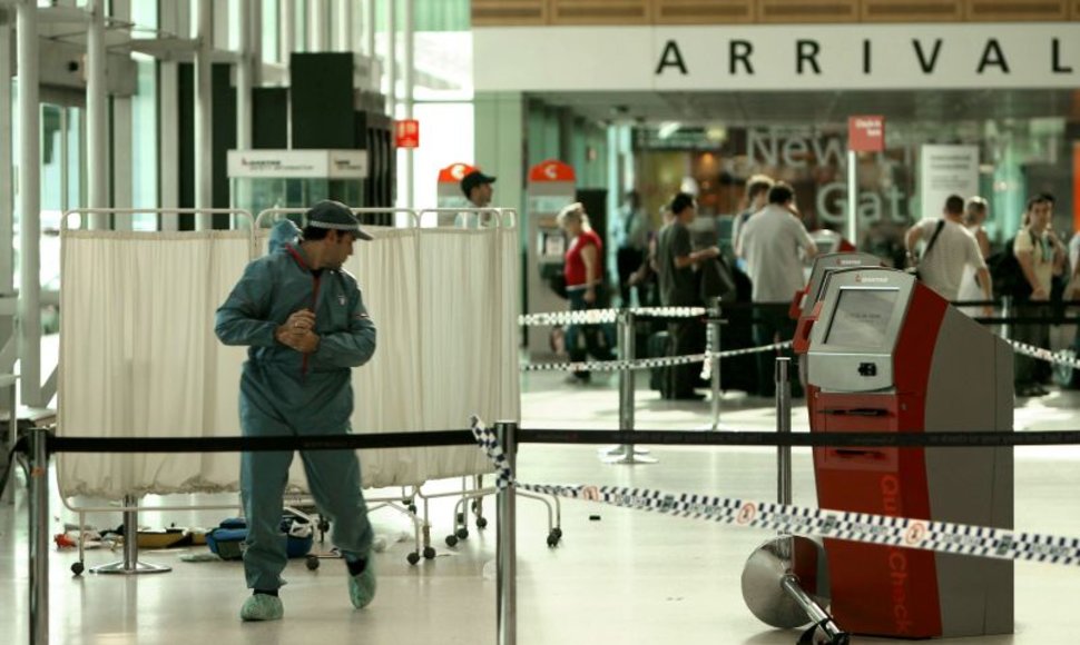 Egzekucija įvyko Sidnėjaus oro uoste.