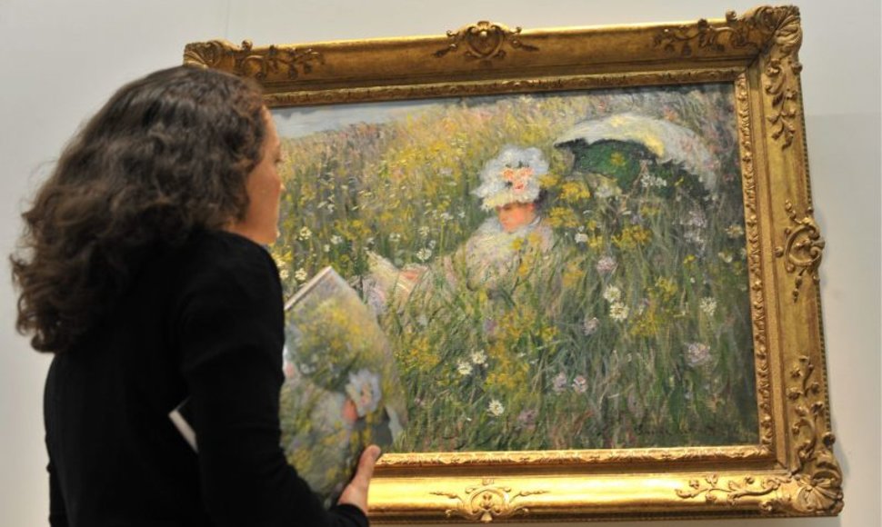 Per ekonomikos nuosmukį sumažėjo pirkėjų, galinčių už Claude Monet paveikslą mokėti milijonus.