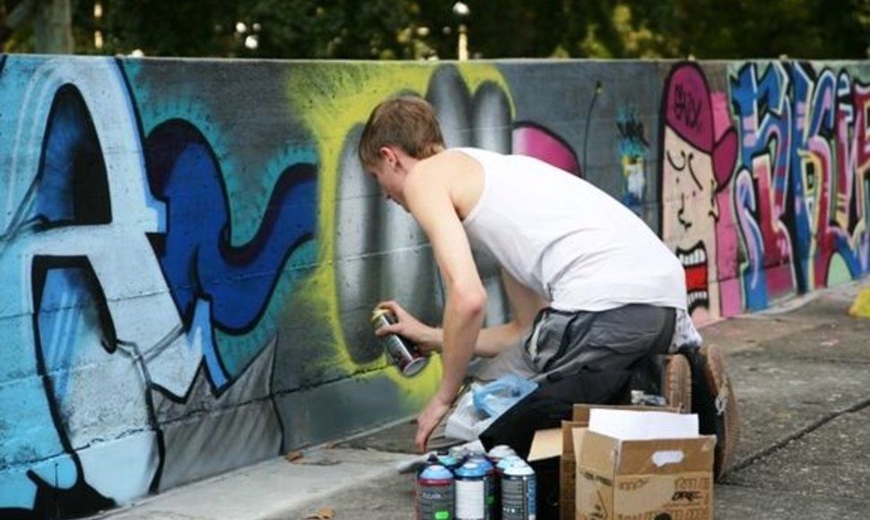 Festivalyje „Live From Kaunas Street“ veiks grafitų fotografijų paroda. 