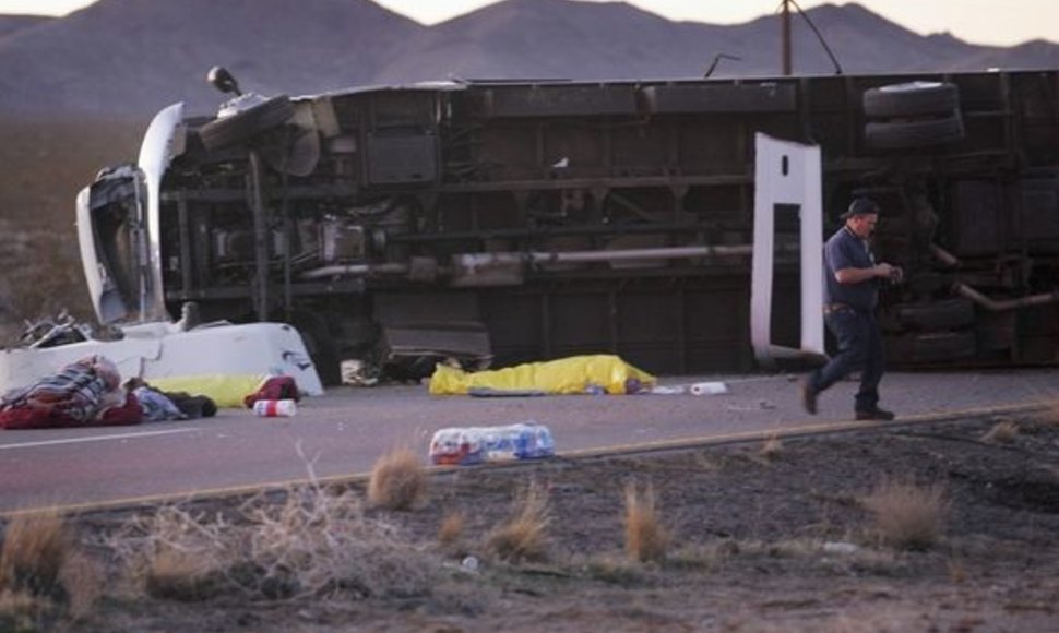 Autobuso avarija Arizonoje
