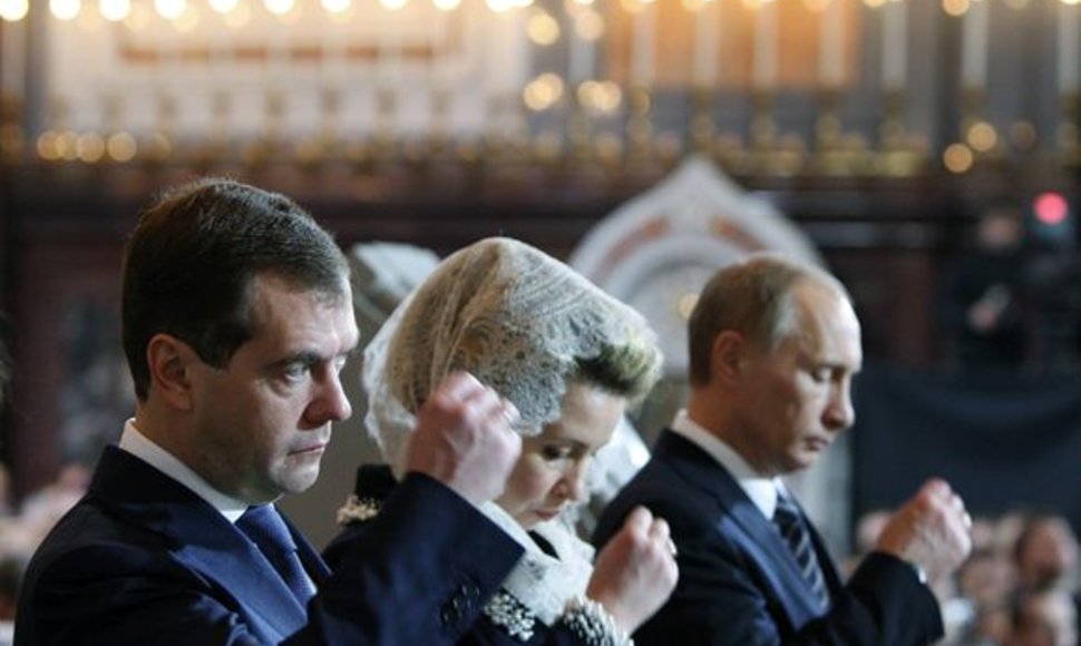 Ceremonijoje dalyvavo ir S.Medvedeva.