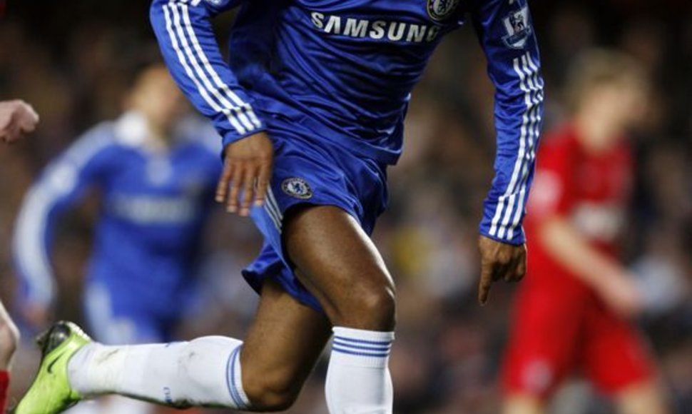 Londono „Chelsea“ puolėjas Didier Drogba