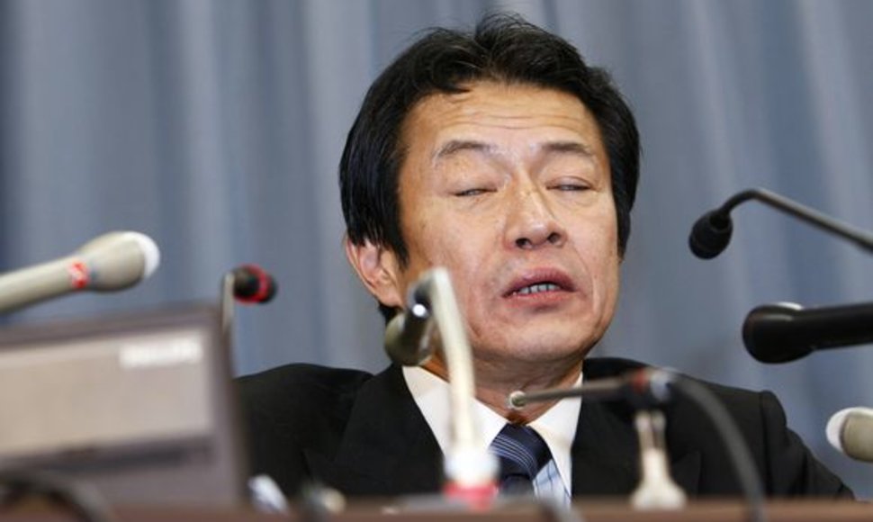 Japonijos finansų ministras Nakagawa 