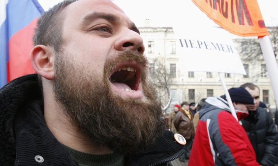 Protesto akcijai, kurioje dalyvavo maždaug 300 žmonių, Rusijos sostinės valdžia davė surengti leidimą, ir renginys vyko be rimtų incidentų.