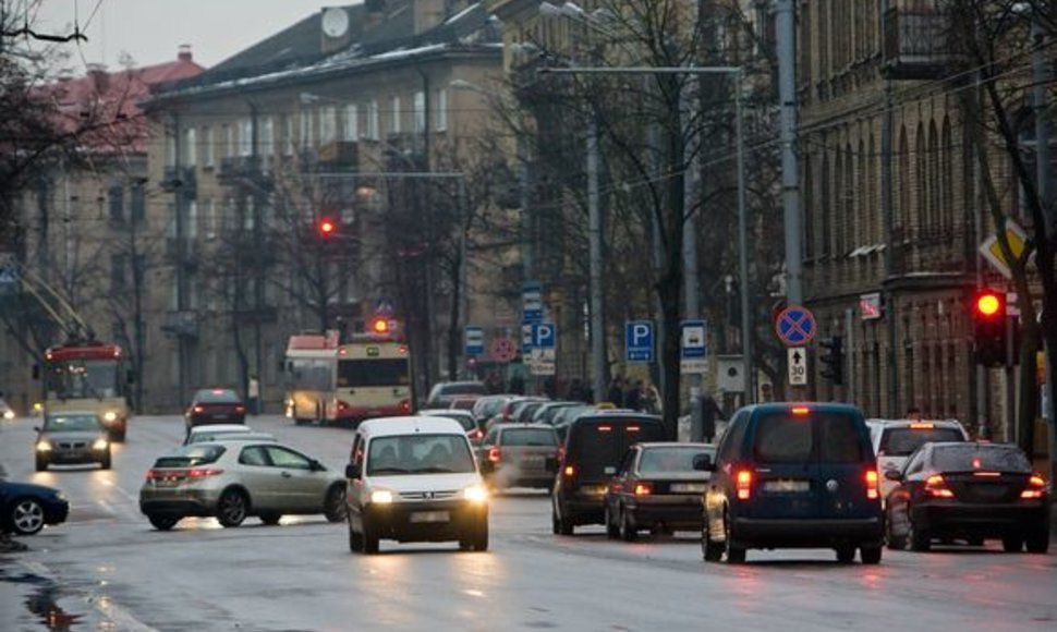Transporto judėjimas Vilniaus gatvėse