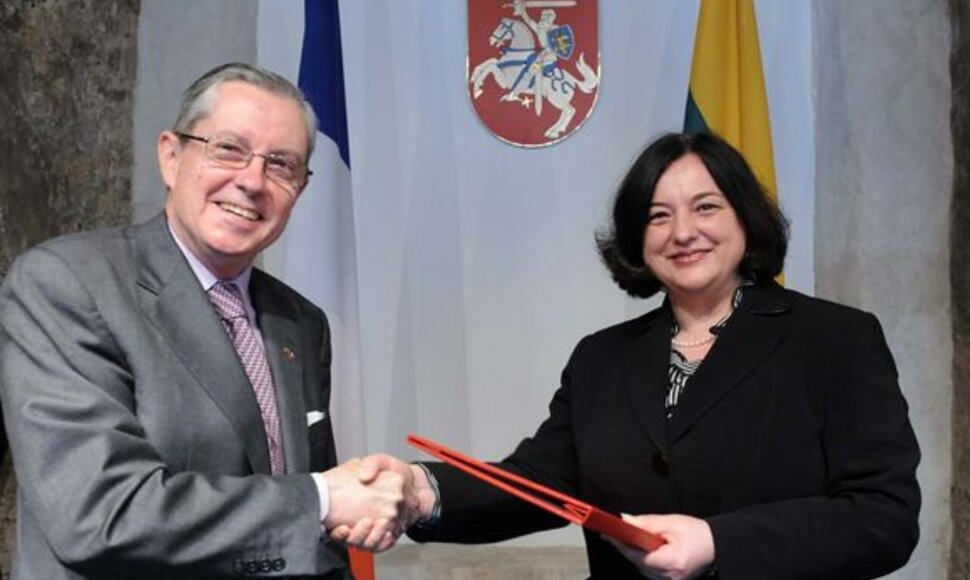 Pasirašyta sutartis