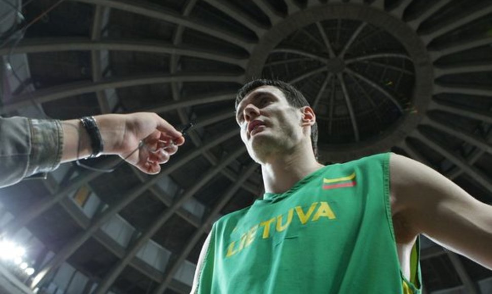 Lietuvos rinktinė intensyviai ruošiasi Europos vyrų krepšinio čempionato kovoms.