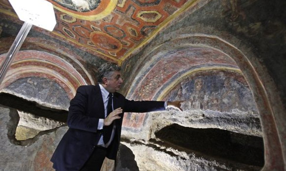 Romoje rasti vieni seniausių Kristaus apaštalų atvaizdų.
