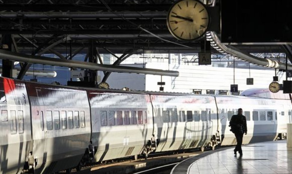 Belgijoje dėl geležinkelininkų streiko sustabdytas beveik visas traukinių eismas.