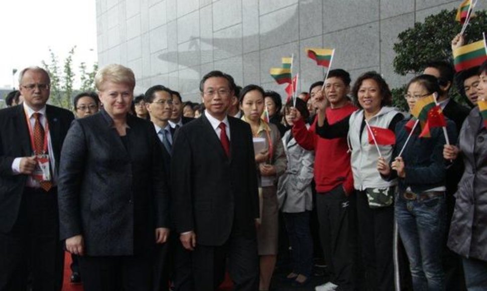 D.Grybauskaitė lankėsi Šanchajuje.