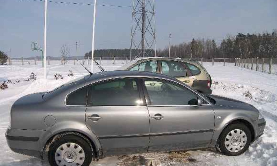 Šalčininkų punkte pasieniečiai sulaikė automobilį „Volkswagen Passat“.