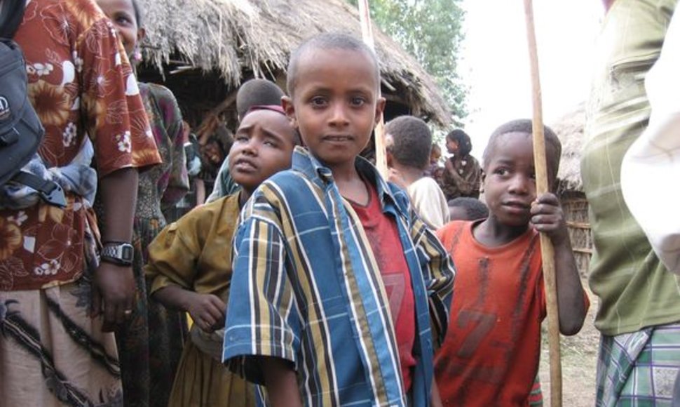 Etiopų vaikai