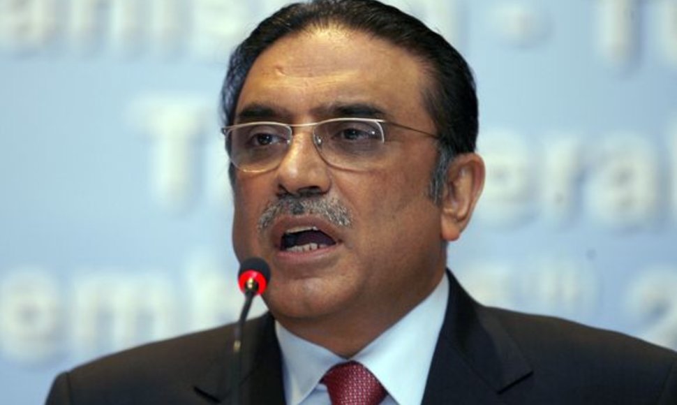 Pakistano prezidentas Asifas Ali Zardari 