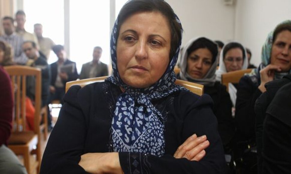 Nobelio taikos premijos laureatė Shirin Ebadi 
