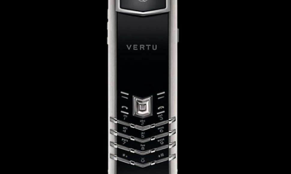 Išskirtinių telefonų „Vertu Signature” korpusai gaminami iš nerūdijančiojo plieno, geltonojo ir baltojo aukso, platinos.