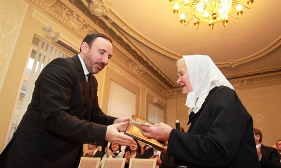 Kultūros ministerijos premija apdovanota Marija Mažeikienė