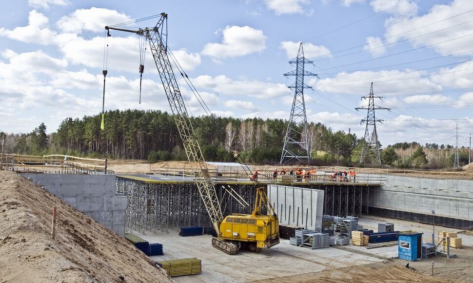 Vakarinio aplinkkelio statybos vyksta pagal nustatytą planą.