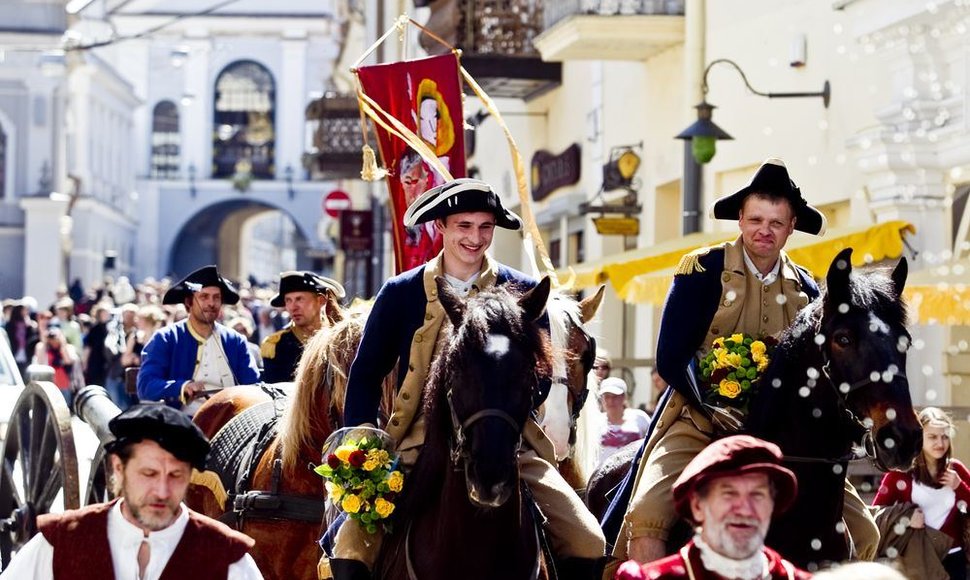 Napoleono žygio dalyvius pasitiko vilniečiai