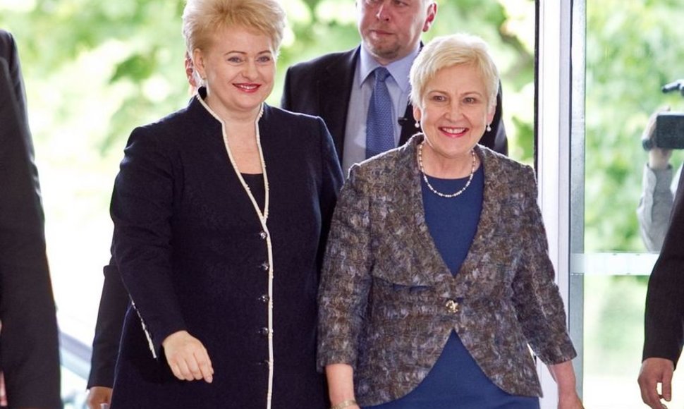 Dalia Grybauskaitė ir Irena Degutienė