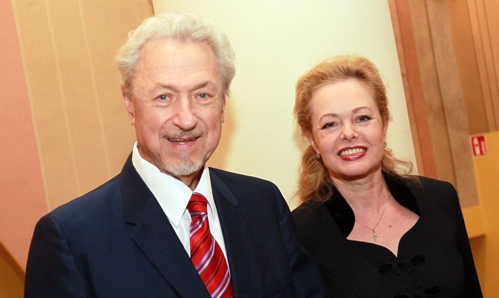 Virgilijus Noreika su žmona Loreta