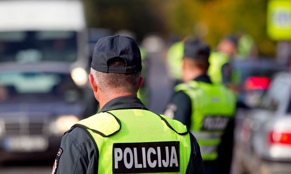 Vilniaus policijos akcija Čekoni&scaron;kėse