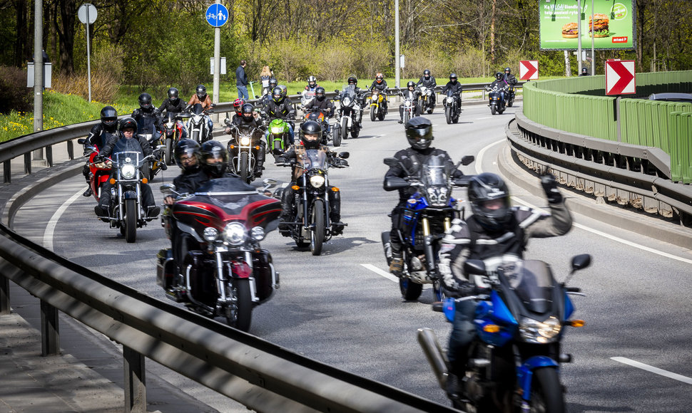 Vilniuje įvyko 31 – asis motociklininkų sezono atidarymas