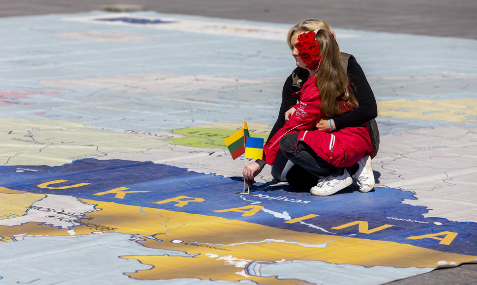 Parodos „Ukraina. Karas Europoje" atidarymas 