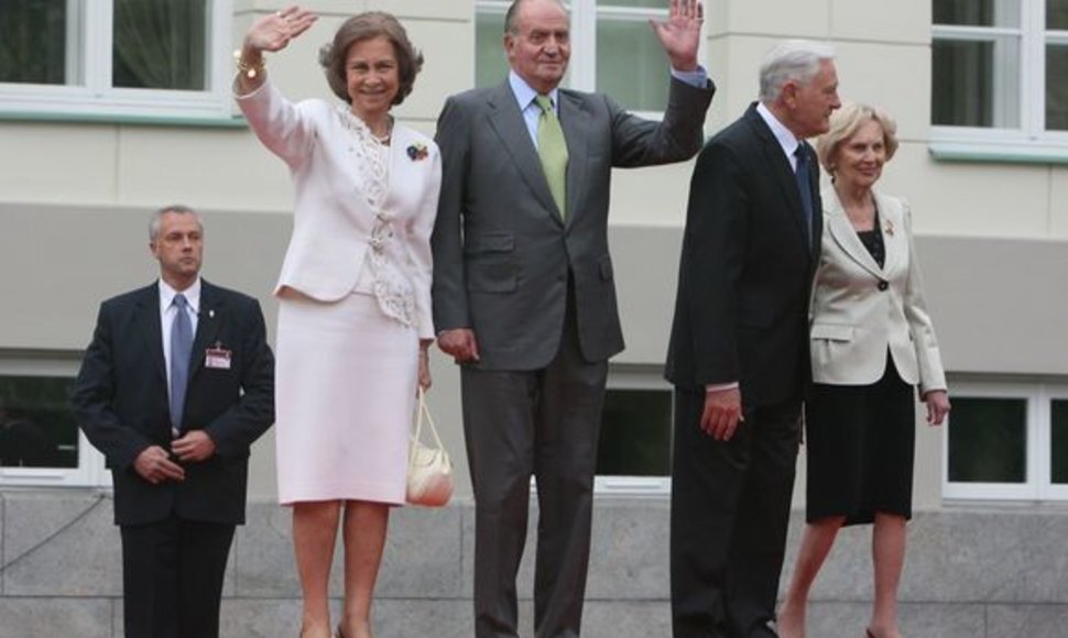 Lietuvoje valstybinį vizitą pradėjo Ispanijos monarchų pora. 