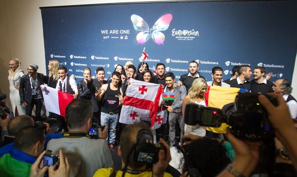 „Eurovizijos 2013“ finalistų spaudos konferencija 