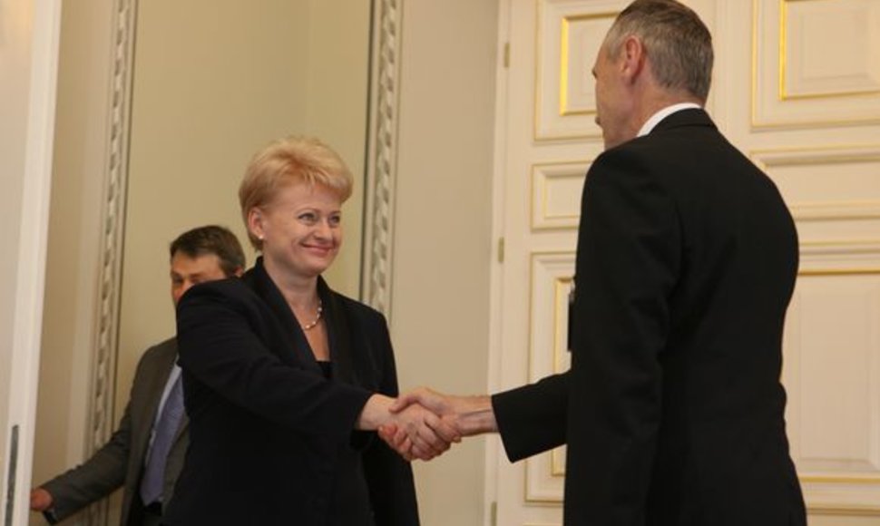 Dalia Grybauskaitė ir Arvydas Sekmokas