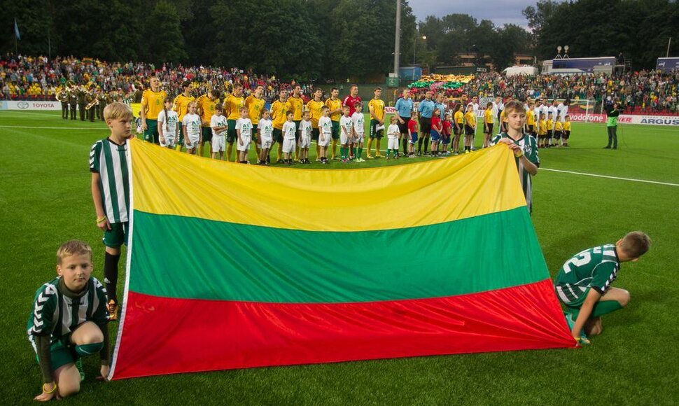 Lietuvos ir Graikijos futbolo rinktinių dvikova 
