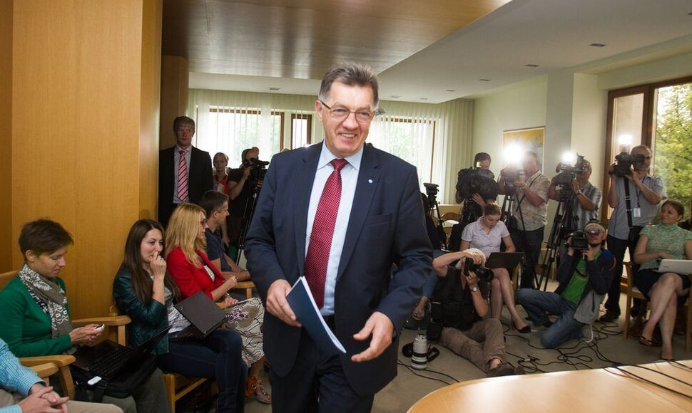 Algirdo Butkevičiaus spaudos konferencija